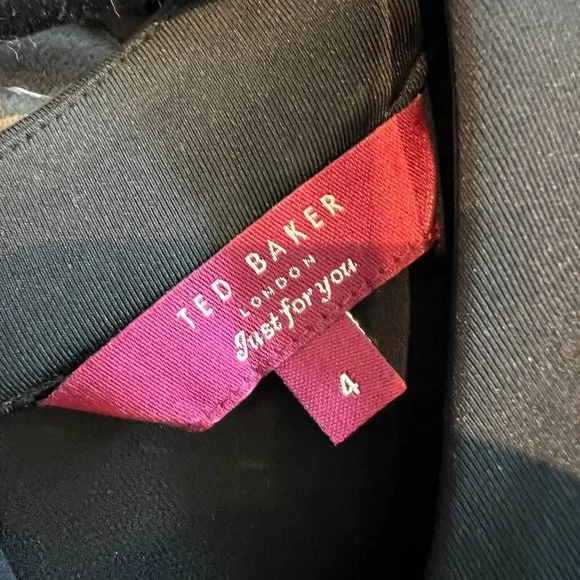 TED BAKER BLACK DRESS - Picture 2 of 3